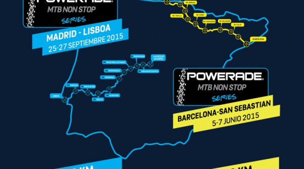 Powerade Barcelona-San Sebastián y el nacimiento de las Powerade MTB Non Stop Series