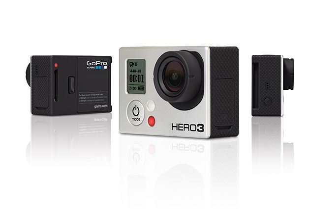 deshonesto Pulido Opcional GoPro HERO3 Black Edition, la renovación de la cámara de acción más exitosa