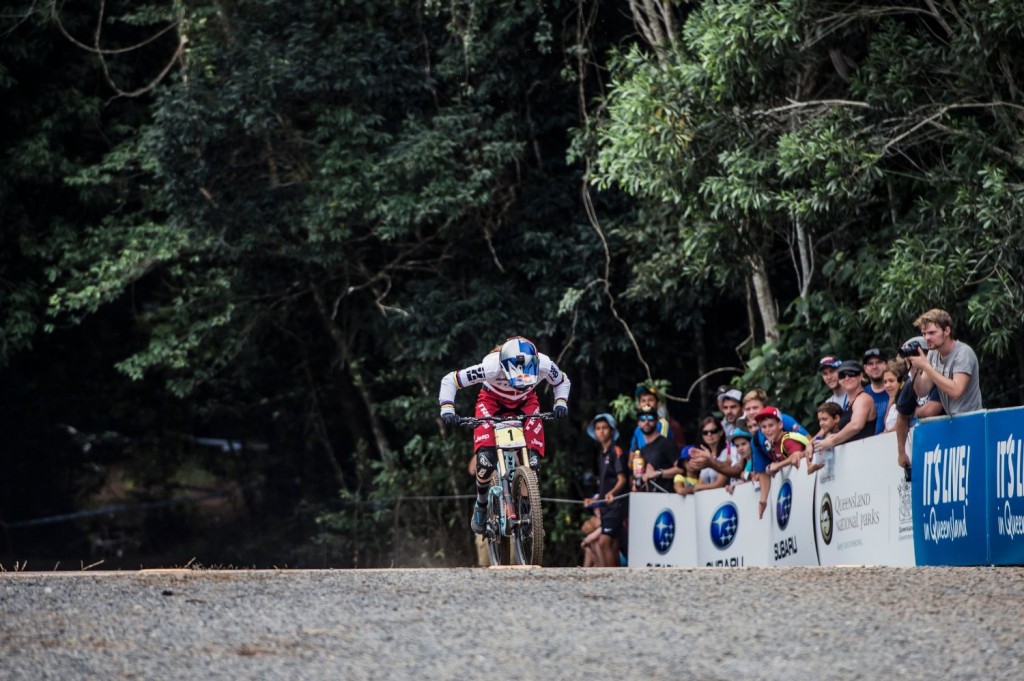 La parte final del circuito de Cairns obligaba a los riders a pedalear como locos. Algo a lo que muchos no están acostumbrados. Foto Bartek Wolinski/Red Bull