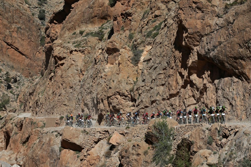 La ascensión más dura del día que ha llevado a los bikers a más de 2.200 metros de altitud