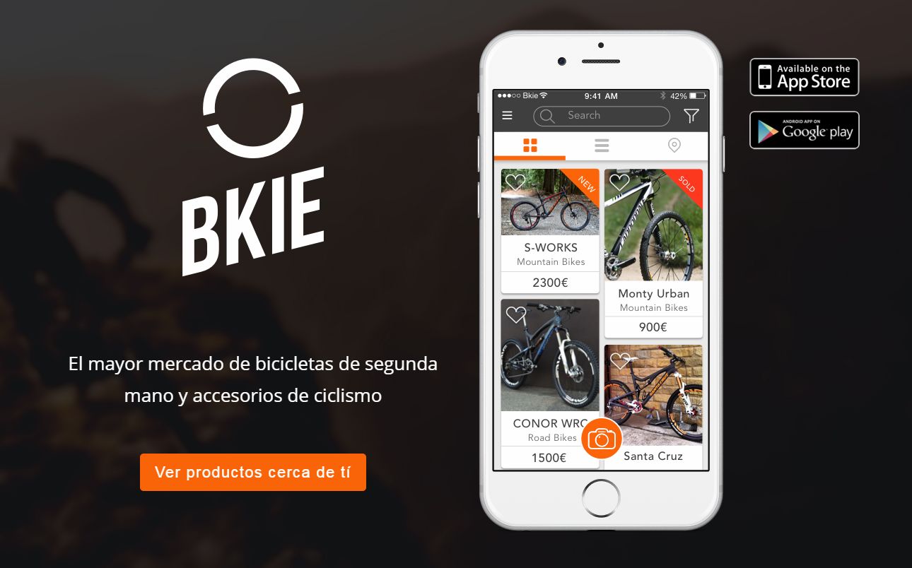 Bkie, compra venta de material de ciclismo de segunda mano