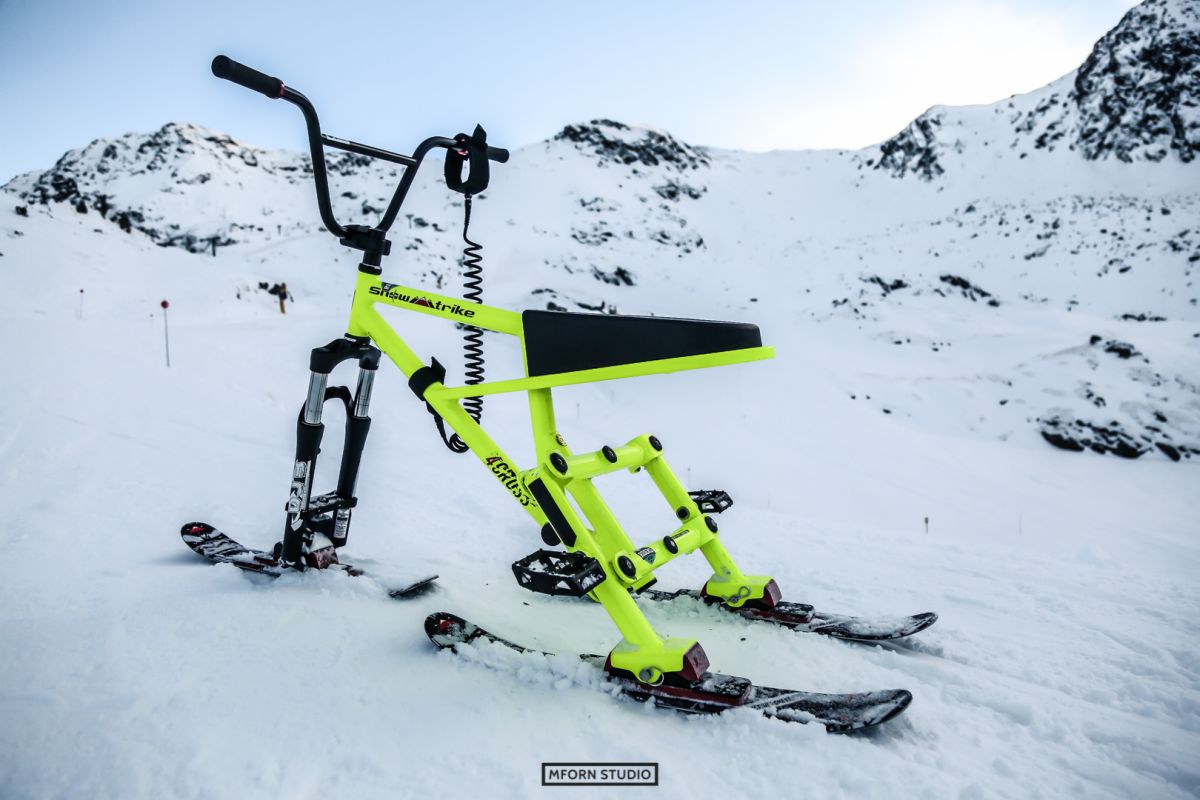 Snowtrike, nieve y bici unidos