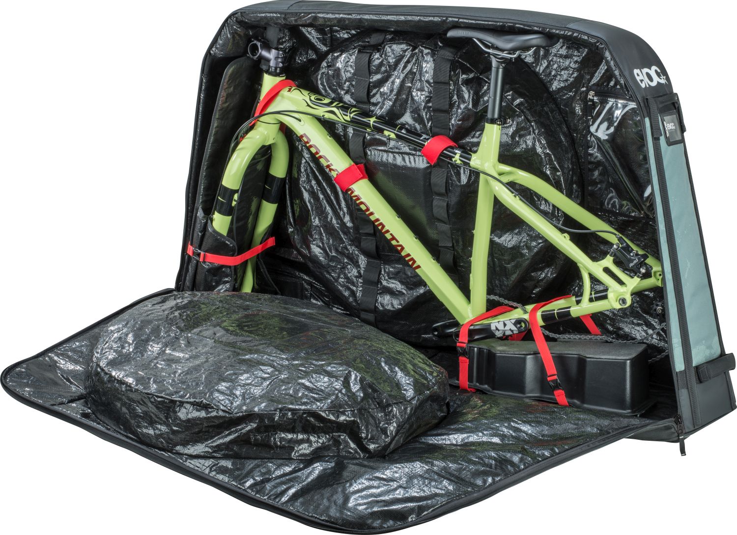 Una bolsa porta bicis para ruedas Plus y Fat bikes de la mano de Evoc