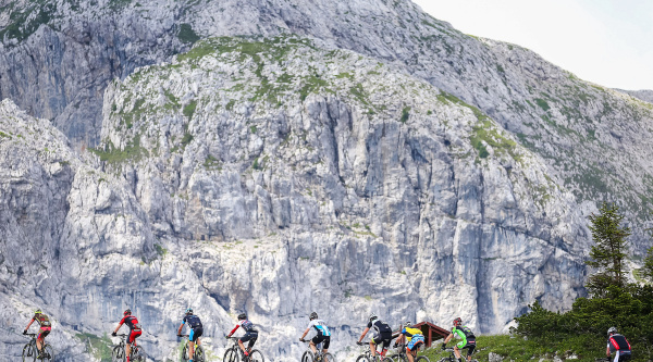 En imágenes: BIKE Four Peaks, 4 días de desnivel, Alpes, senderos y bikers de nivel mundial