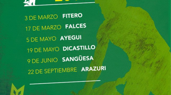 Calendario de la Copa Caja Rural BTT 2019, su 10o aniversario