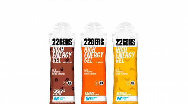Los geles 226ERS High Energy Gel e Isotonic Gel, ahora con nuevos sabores