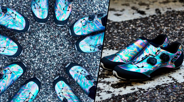 Las zapatillas más espectaculares de Northwave, las Ghost Pro en edición «oil slick»