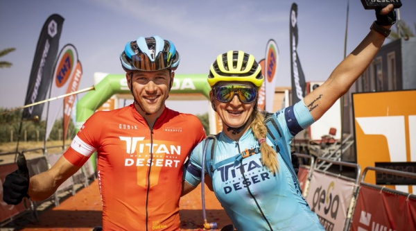 Konny Looser y Ariadna Ródenas son los ganadores de la Titan Desert 2021