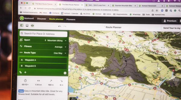 Komoot apuesta por tener el mejor planificador de rutas y mapas, pronto llegará en 3D