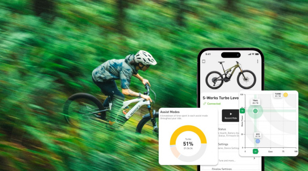 Nueva app de Specialized: grabación de rutas y gestión completa de las bicis Turbo