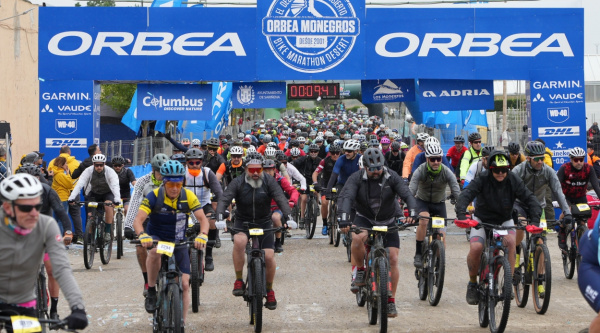 Orbea Monegros vuelve a ser un éxito, 8.000 ciclistas disfrutan su 22a edición