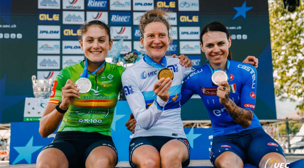 Natalia Fischer es la subcampeona de Europa de XCM 2025 mientras Seewald se hace con el título masculino