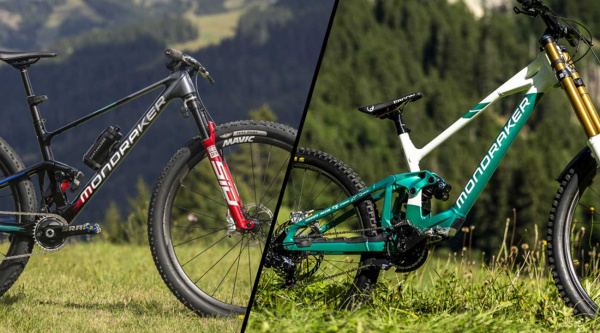 4 bicis Mondraker personalizadas para el Campeonato del Mundo de MTB 2025