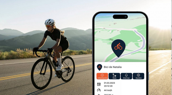 Luz LED con GPS incorporado para bicicletas: máxima discreción y seguridad