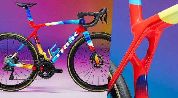 Gamut es la decoración más colorida de Trek Project One y llega con inspiración en el triatlón