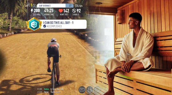 La UCI quiere detectar las saunas pre-carrera en las competiciones de ciclismo virtual