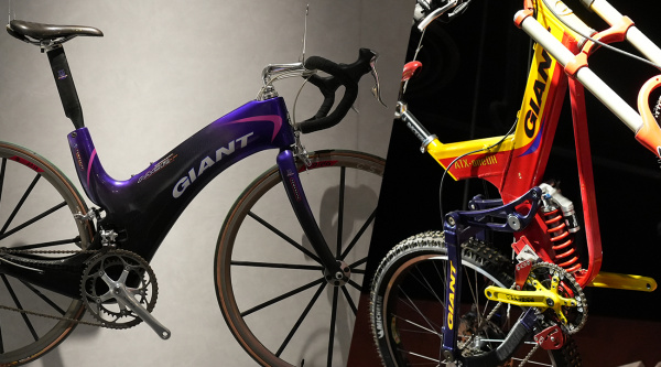 Visitando el museo de Giant: 20 bicis emblemáticas de su historia
