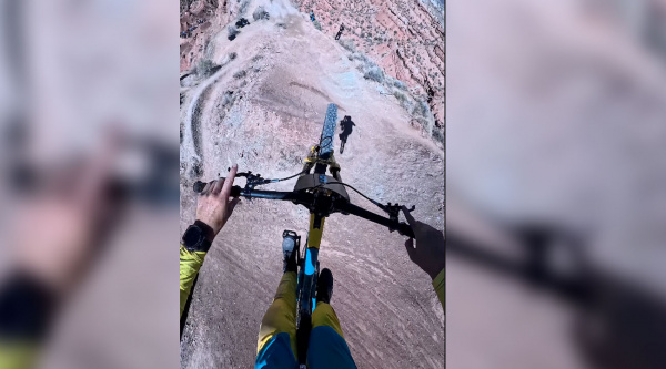 Adolf Silva publica el vídeo POV de su grave caída en el Red Bull Rampage