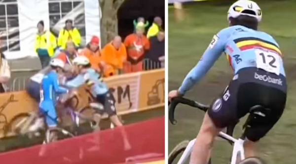 Descalificación y colapso en directo de Marion Norbert-Riberolle en el Mundial de ciclocross