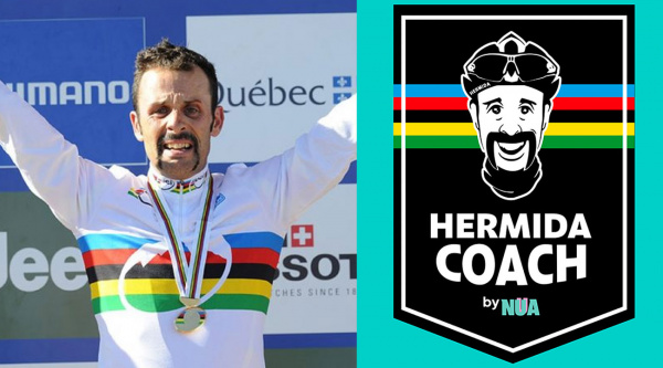 Del arcoíris al algoritmo: Hermida presenta su entrenador inteligente para ciclistas