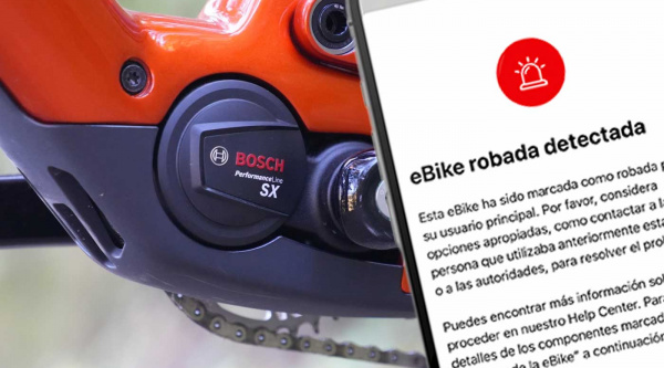 Las eBikes robadas podrán marcarse en la app de Bosch y quedar bloqueadas en todo su ecosistema