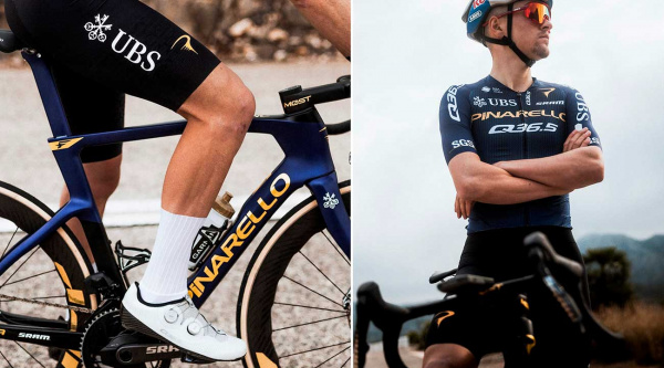 Pinarello-Q36.5 Pro Cycling Team presenta su nueva imagen con Pidcock al frente