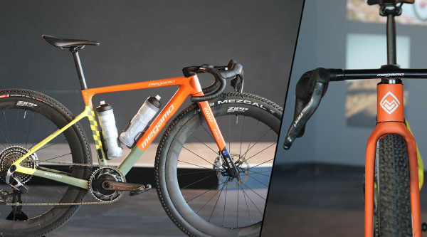 Misma bici y 2 configuraciones muy diferentes para la Megamo Silk, su gravel racing del nuevo equipo oficial
