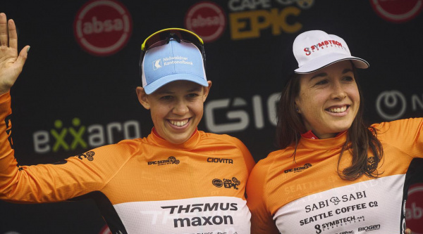 Exhibición de Keller y Lill que ganan con 9 minutos de ventaja en la Absa Cape Epic