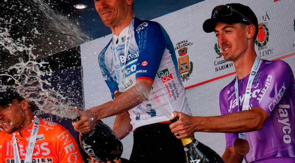 Alan Hatherly está en forma: cierra la Coppi e Bartali con un podio en la general