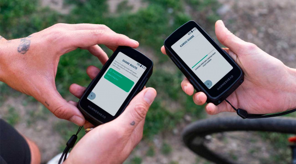 Karoo Share: Hammerhead introduce el envío de rutas y perfiles sin móvil ni conexión