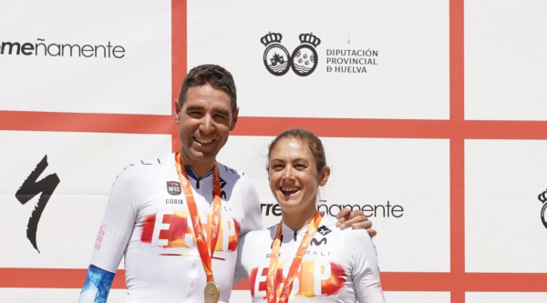 David Valero conquista su primer título nacional de XCM con una rígida y Natalia Fischer suma su sexto en Paterna del Campo