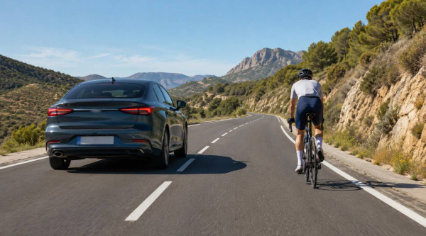Así cambia la forma de adelantar a los ciclistas a partir de octubre