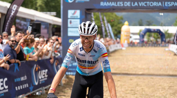 David Valero se proclama campeón de Europa de XCM tras una exhibición de control y estrategia