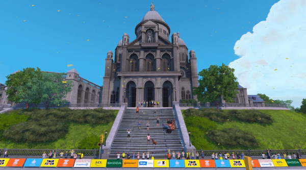 Zwift lleva el Tour de Francia a Montmartre con la mayor ampliación de su mapa de París