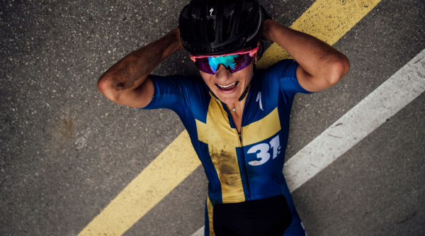 Jenny Rissveds ganando en Lenzerheide