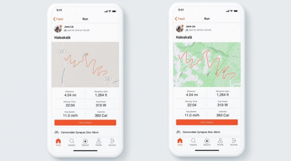 Strava y sus nuevos mapas