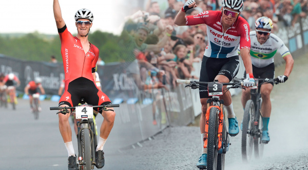 Sam Gaze y Mathieu van der Poel