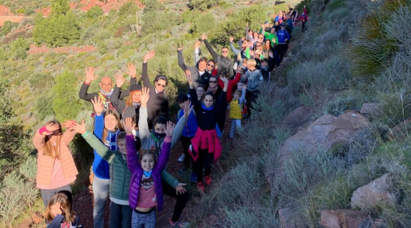 Jornada de limpieza en el Desert de les Palmes