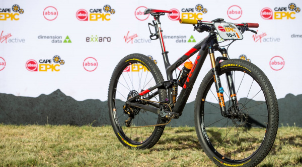 Trek Top Fuel que usaron en la pasada Absa Cape Epic
