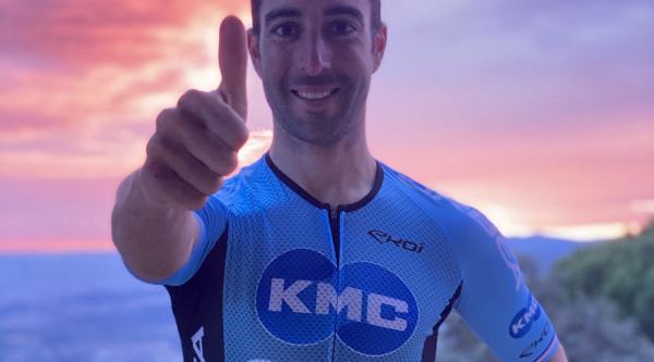 Oliver Avilés en el KMC-Orbea