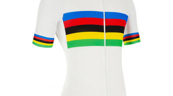 Maillot ciclismo carretera manga corta hombre – Santini UCI Campeón del mundo