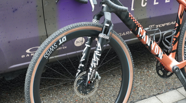 Horquilla de suspensión de gravel DT Swiss