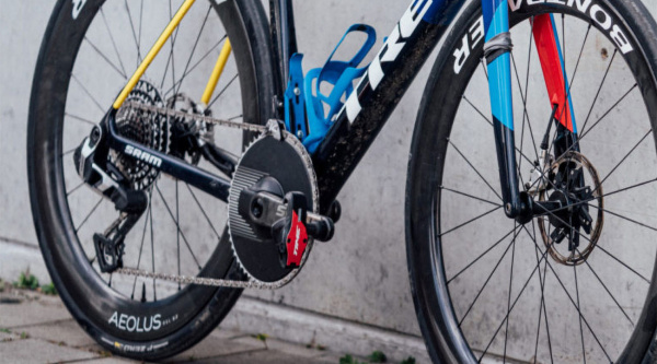 SRAM Red XPLR en la bici de Mads PedersenSRAM Red XPLR en la bici de Mads Pedersen
