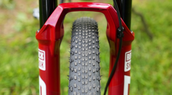 La bici de Koretzky con cubiertas de 700x50c