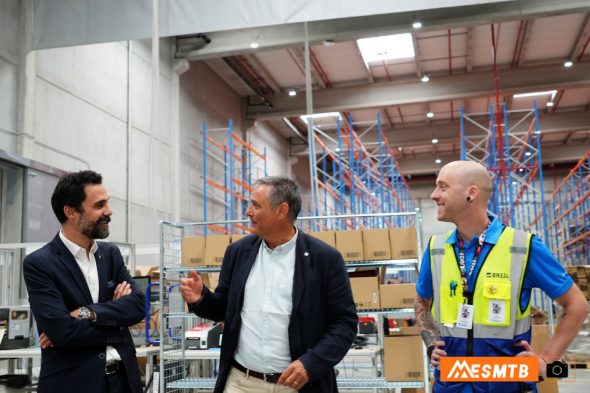 Centro logístico de BIKE24 en Lliçà d´Amunt