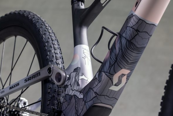 Scott Spark RC WBR de Kate Courtney