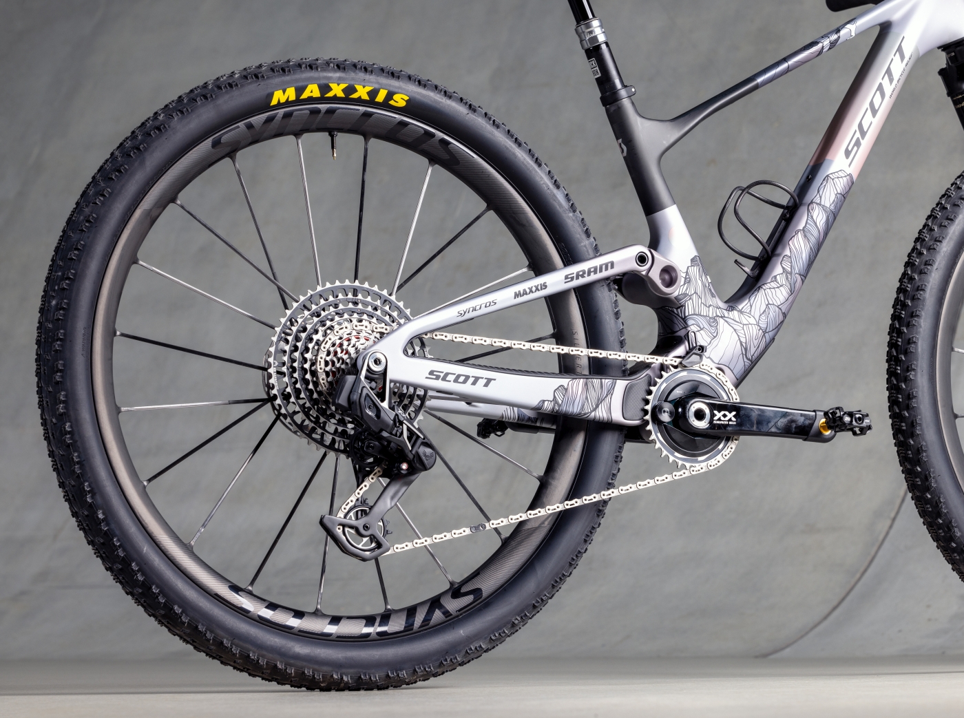 Scott Spark RC WBR de Kate Courtney