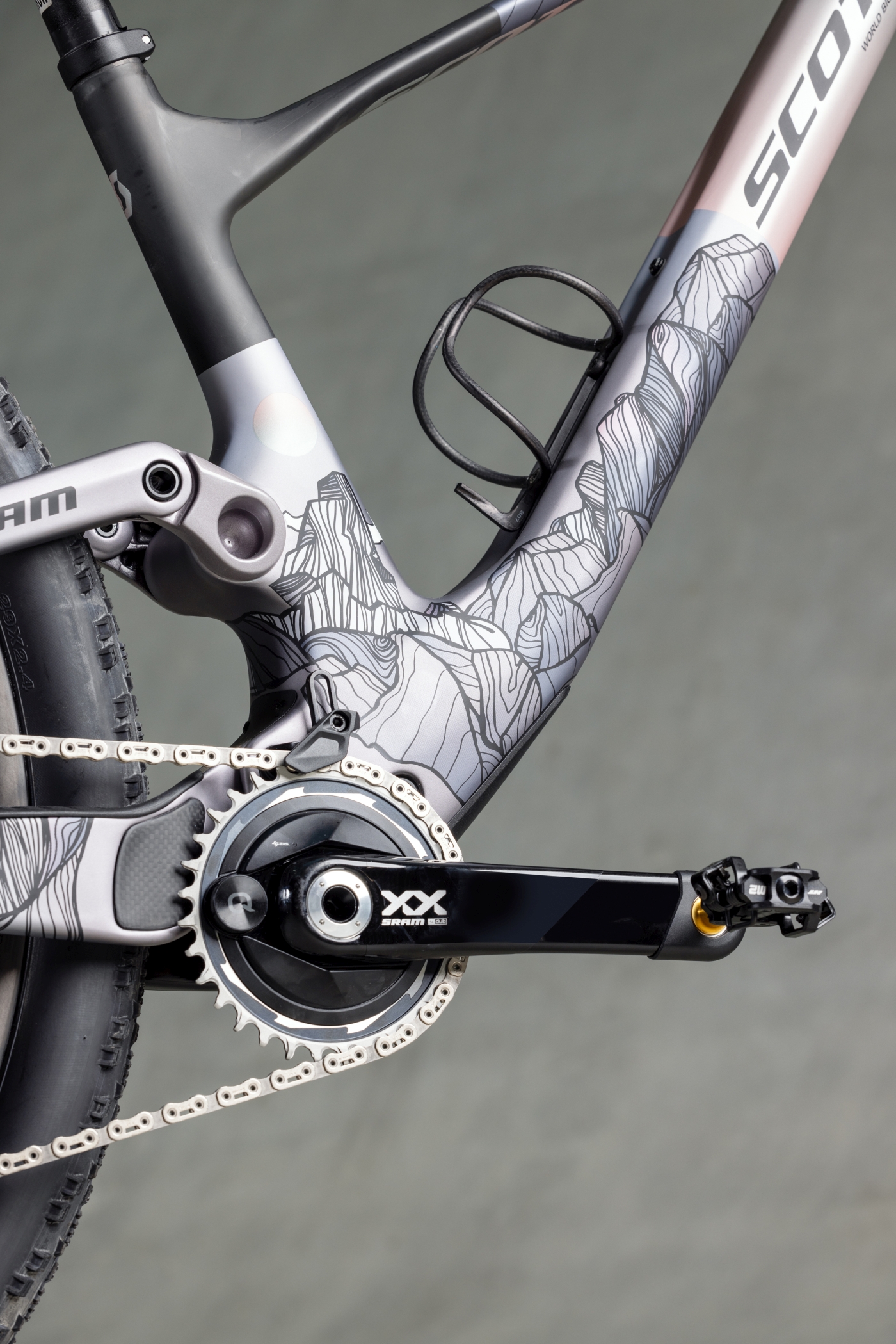 Scott Spark RC WBR de Kate Courtney