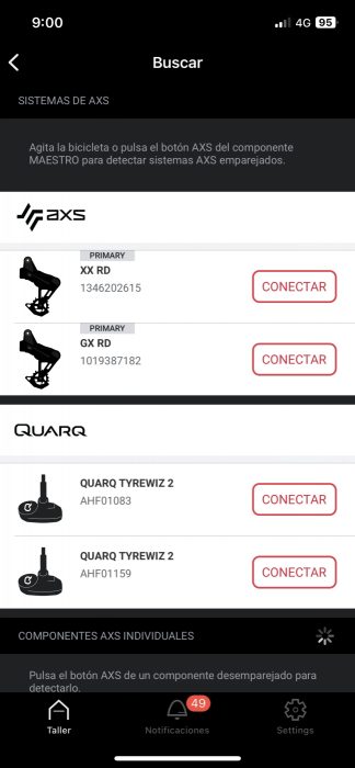 Nuevo Quarq TyreWiz 2.0